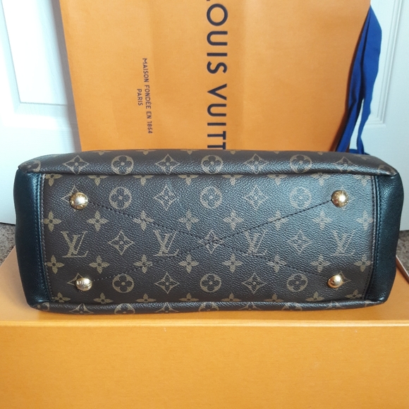 TRADED ❤️ Louis Vuitton Pallas MM Noir Calfskin - Picture 12 of 16